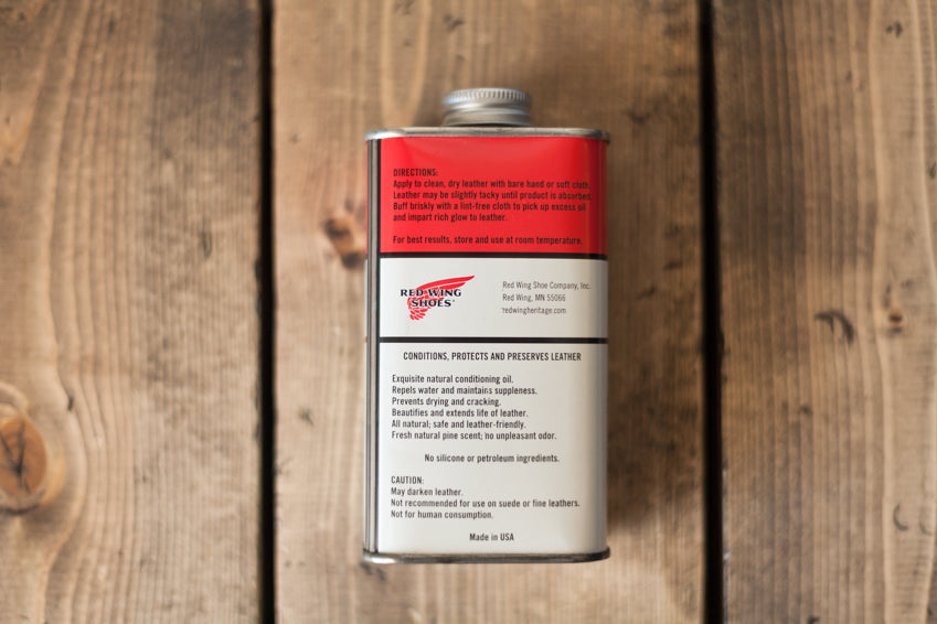 Red Wing Boot Oil