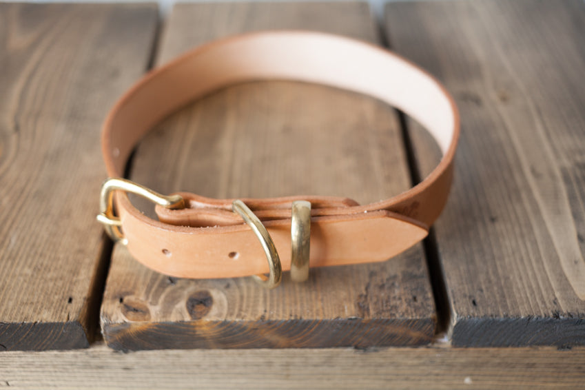 Dog Collar - Natural