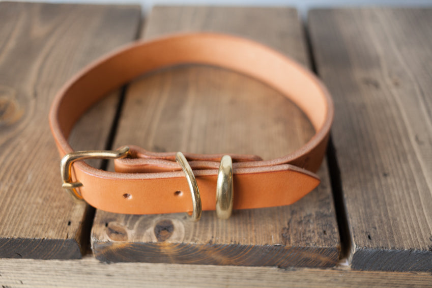 Dog Collar - Tobacco