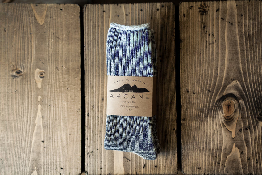 Wool Socks - Charcoal