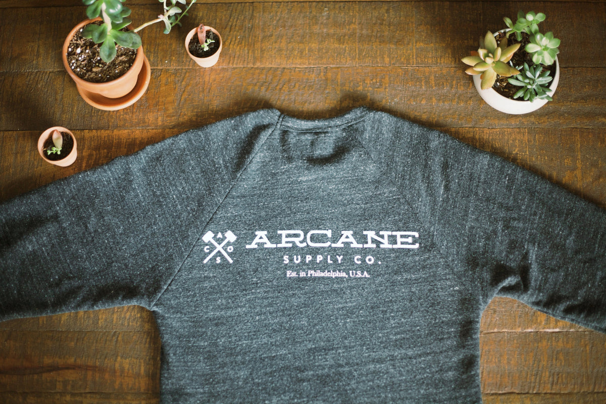 Graphic Crewneck - Charcoal