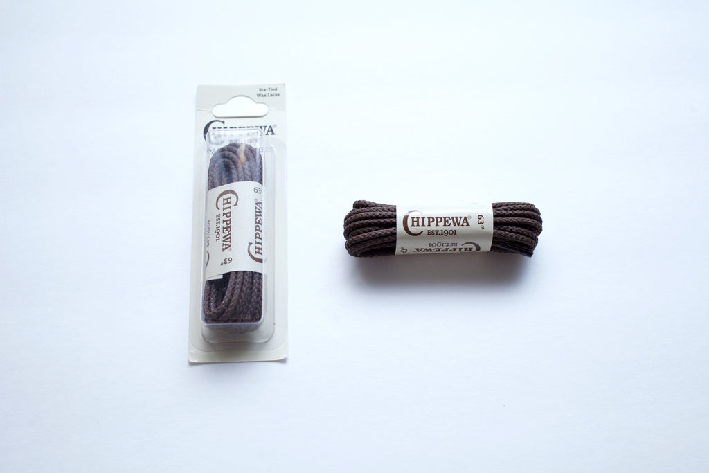 Chippewa Laces - Brown Wax (54")