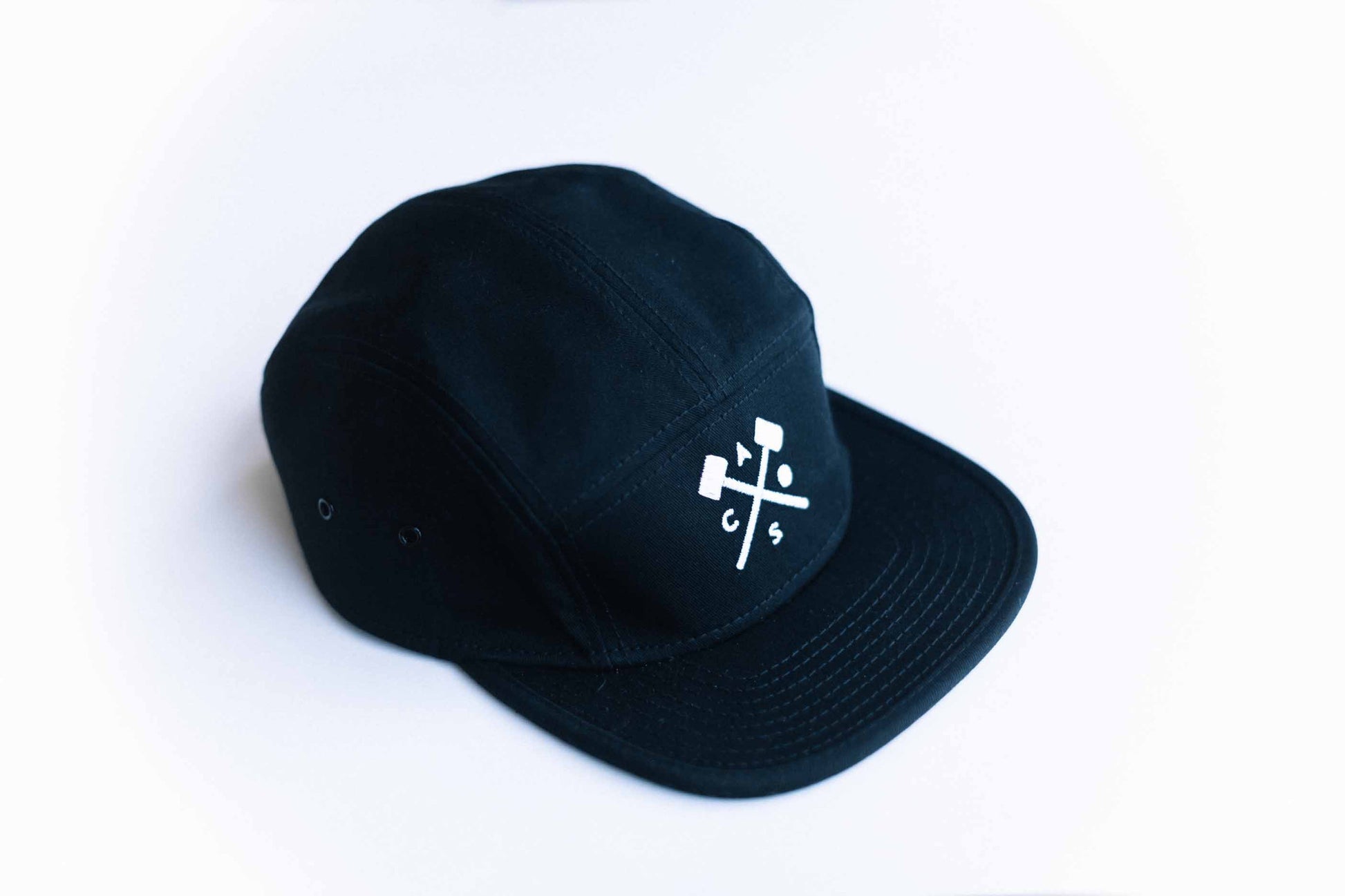 Five Panel Hat - Black