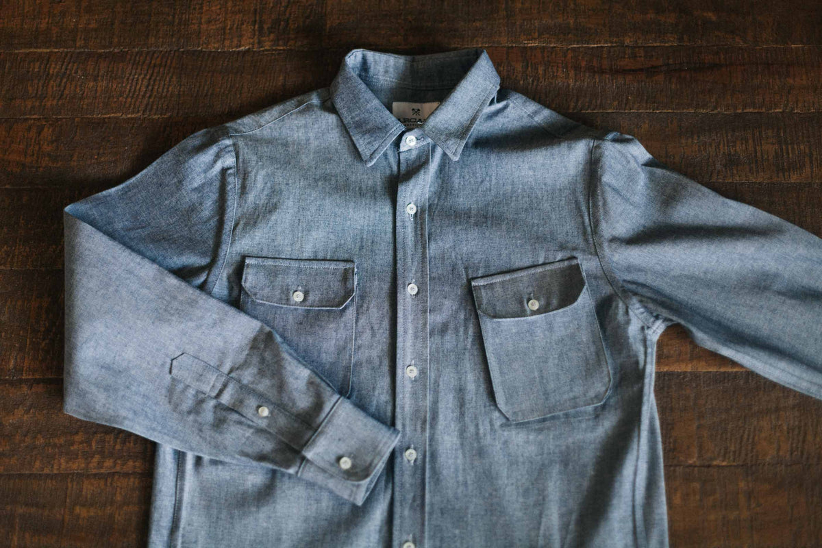 Chambray Workshirt - Blue