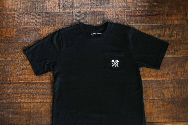 Graphic Pocket T - Black