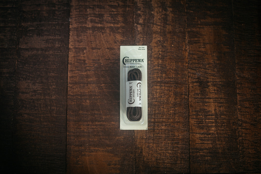 Chippewa Laces - Brown Wax (54")