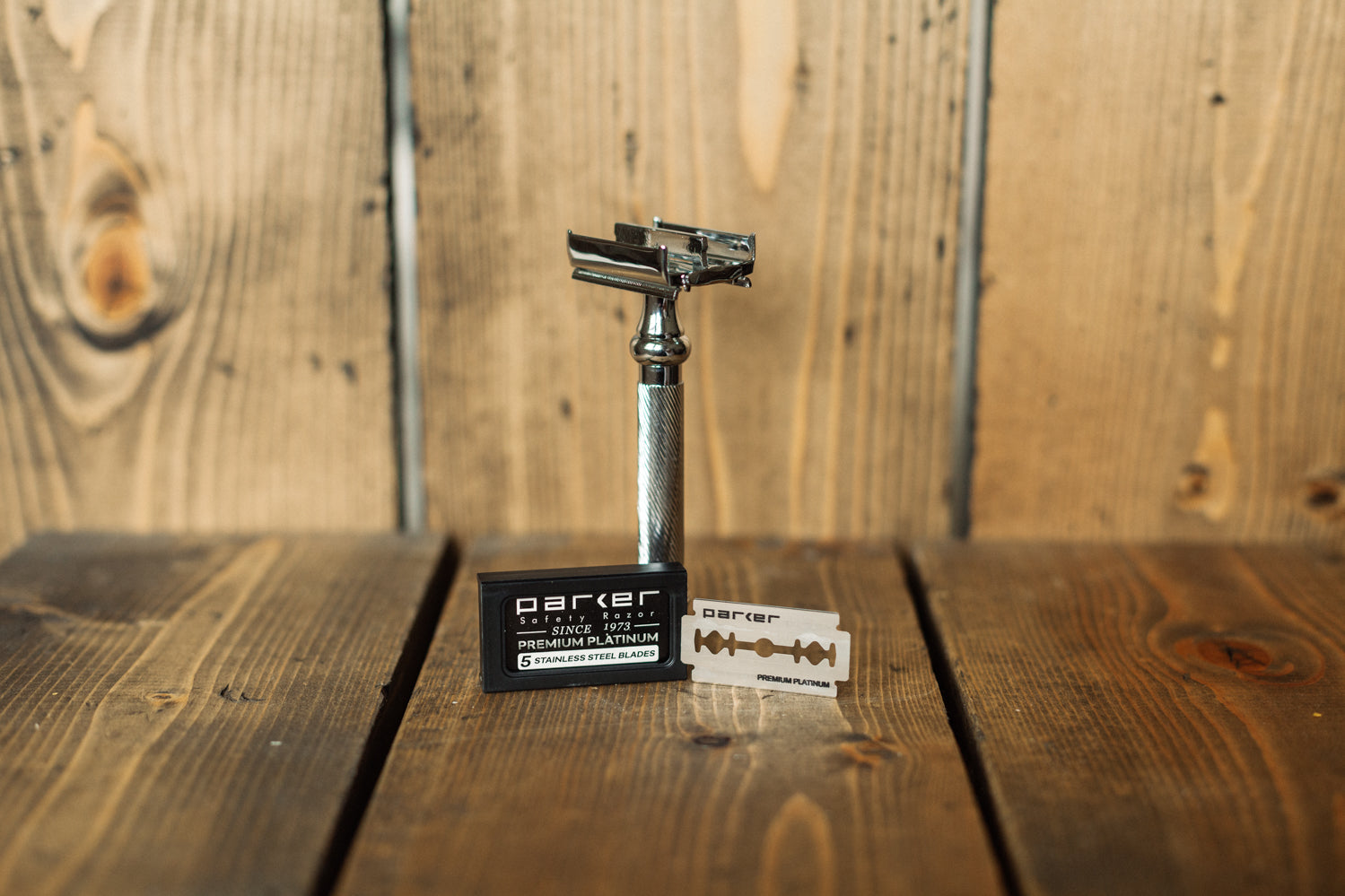 Parker Premium Platinum Double Edge Safety Razor Blades