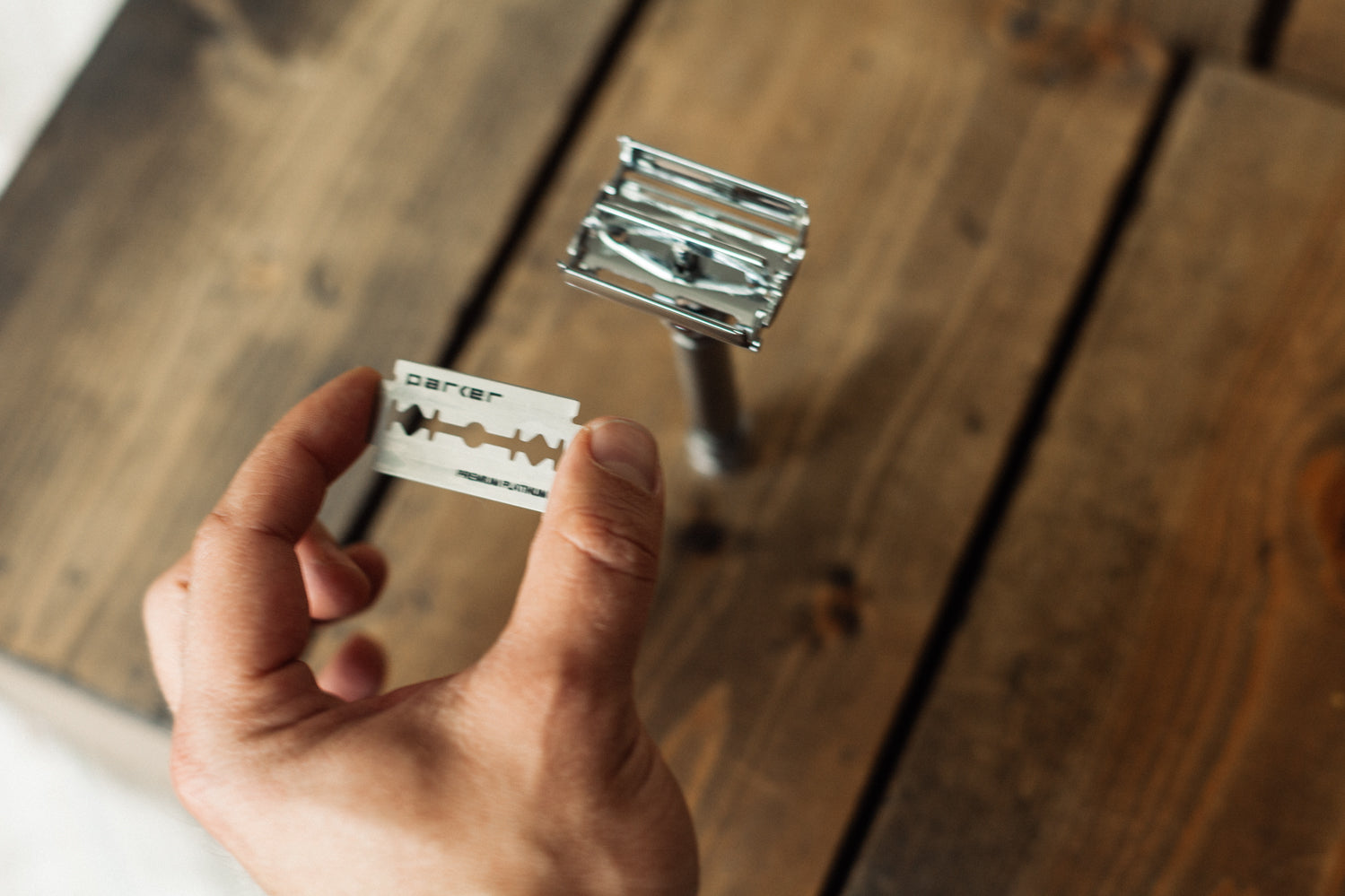 Parker Premium Platinum Double Edge Safety Razor Blades
