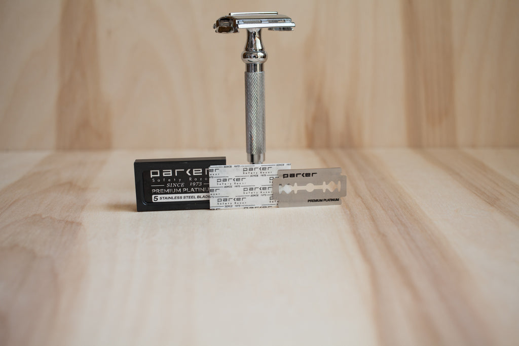 Parker Premium Platinum Double Edge Safety Razor Blades
