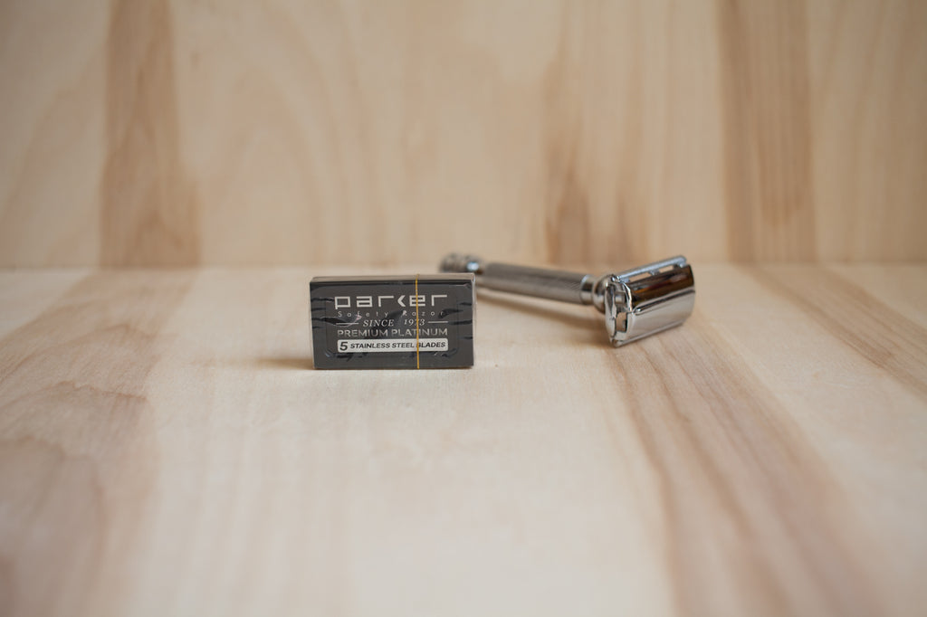 Parker Premium Platinum Double Edge Safety Razor Blades