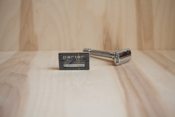 Parker Premium Platinum Double Edge Safety Razor Blades