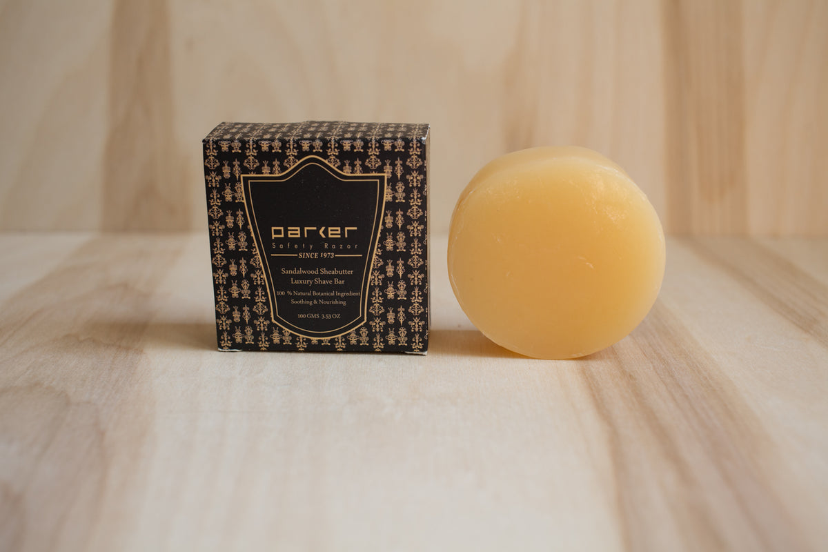 Parker Sandalwood Shea Butter Shaving Soap