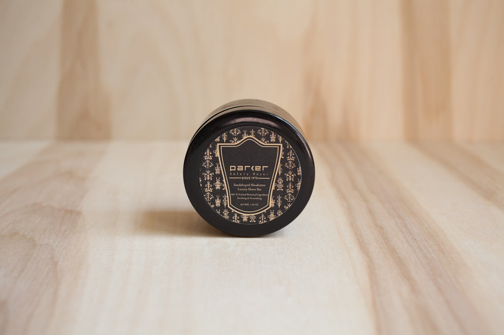 Parker Sandalwood Shea Butter Shaving Soap - Travel