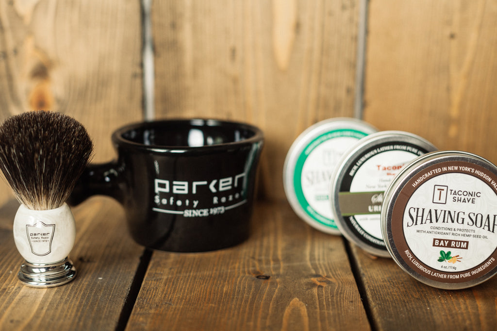 Parker Black Apothecary Shave Mug