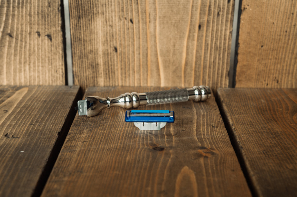 Heavyweight Chrome Mach 3 Razor