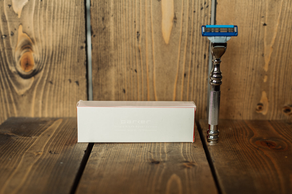 Heavyweight Chrome Mach 3 Razor