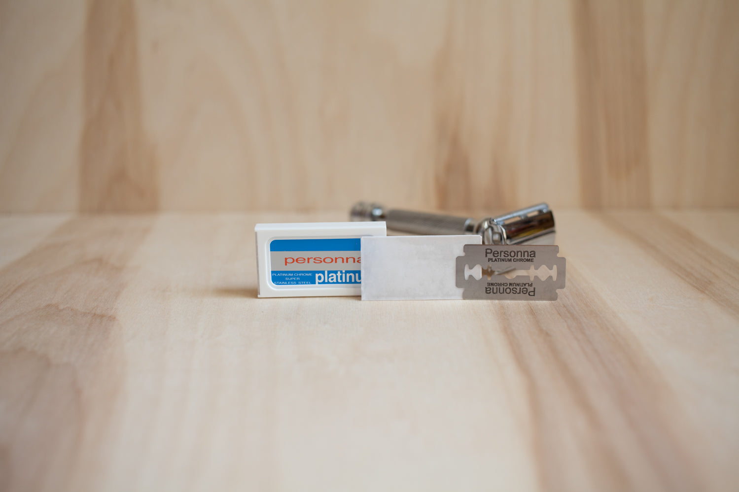 Personna Platinum Double Edge Safety Razor Blades