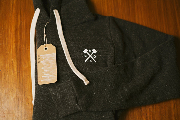 Graphic Hoodie - Charcoal