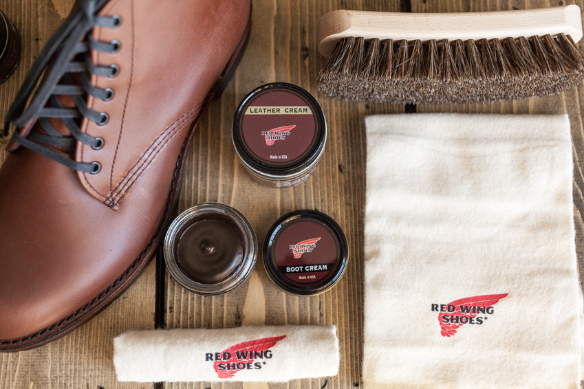 Red Wing Brown Boot Cream