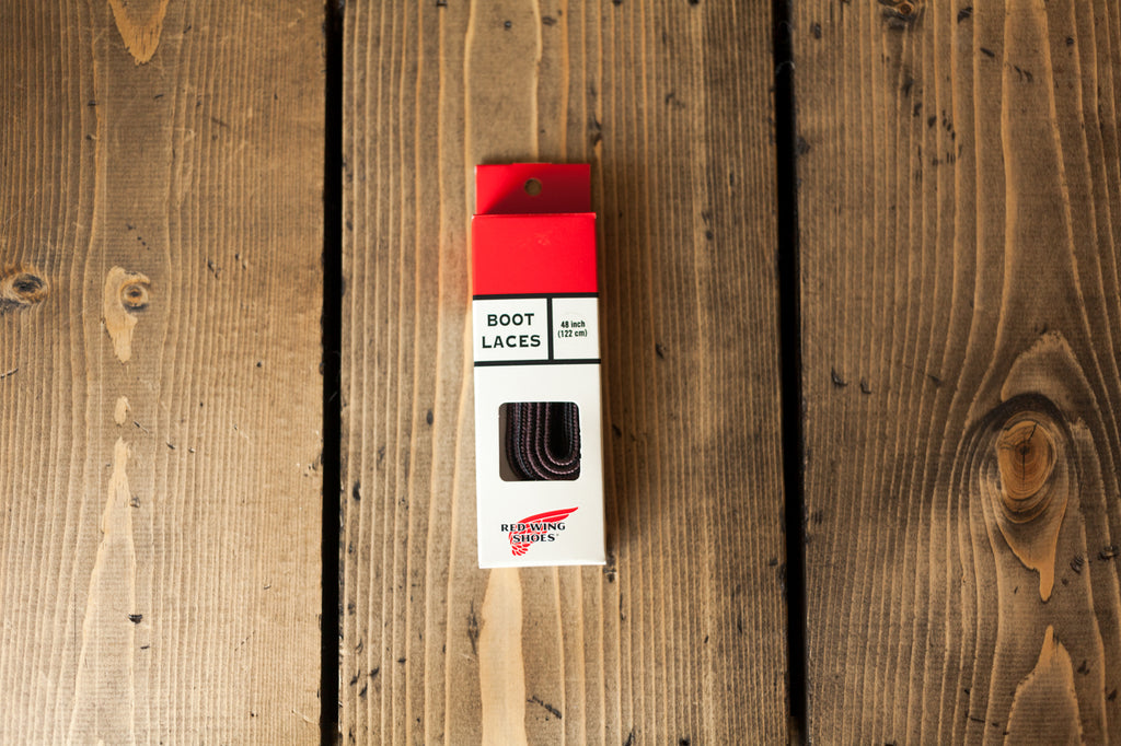 Red Wing Laces 48" Black-Brown Taslan