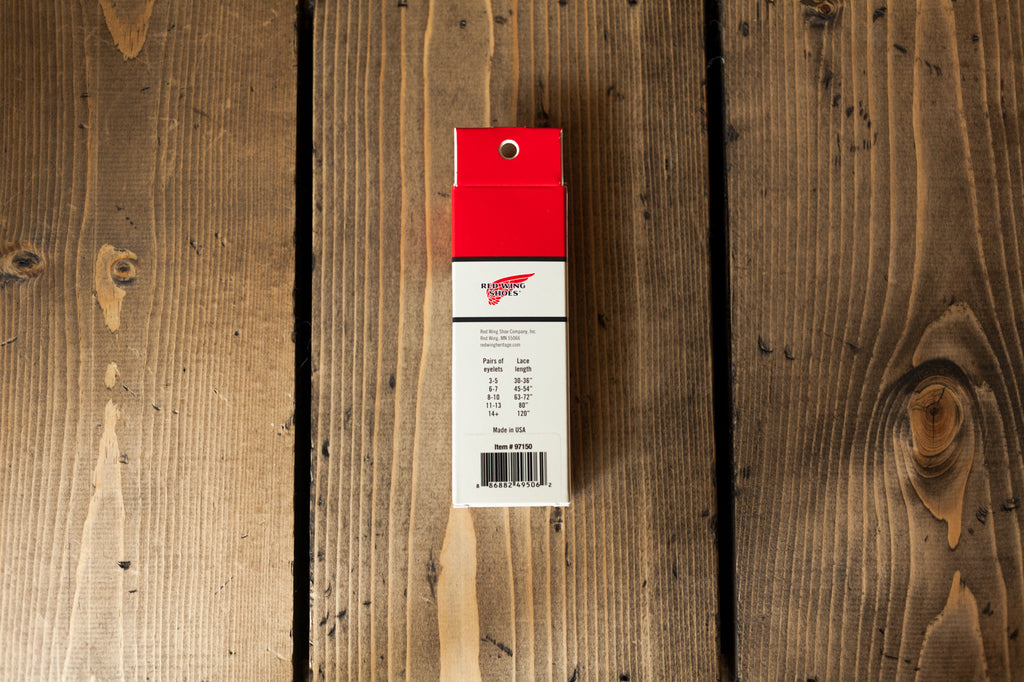 Red Wing Laces 48" Brown Flat Waxed Laces