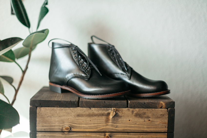 Red Wing Sheldon Boot - Black - Open Box Size 9D