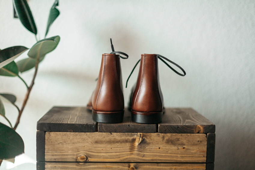 Red Wing Sheldon Boot - Teak (Open Box - Size 8D)