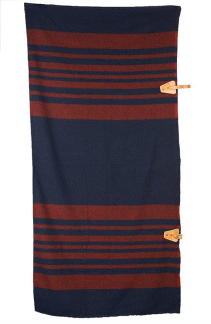 Fireside Wool Blanket Poncho
