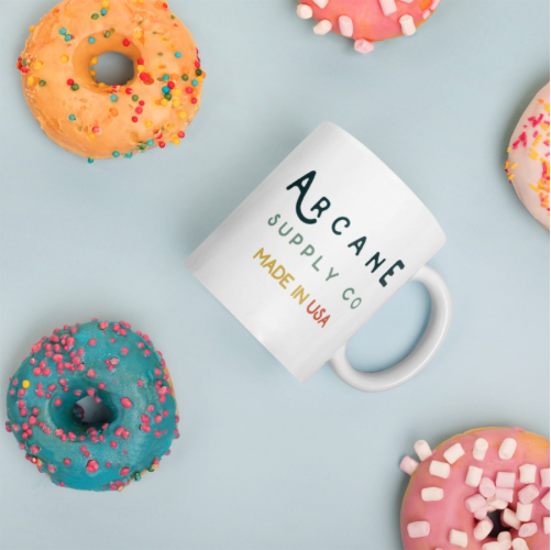 Arcane Supply Co Camper Mug 11oz size