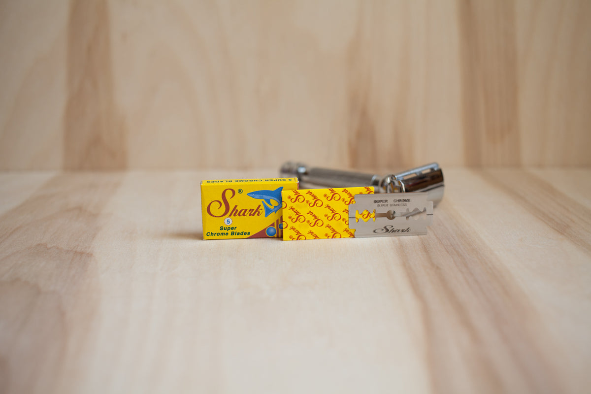 Shark Super Chrome Safety Razor Blades