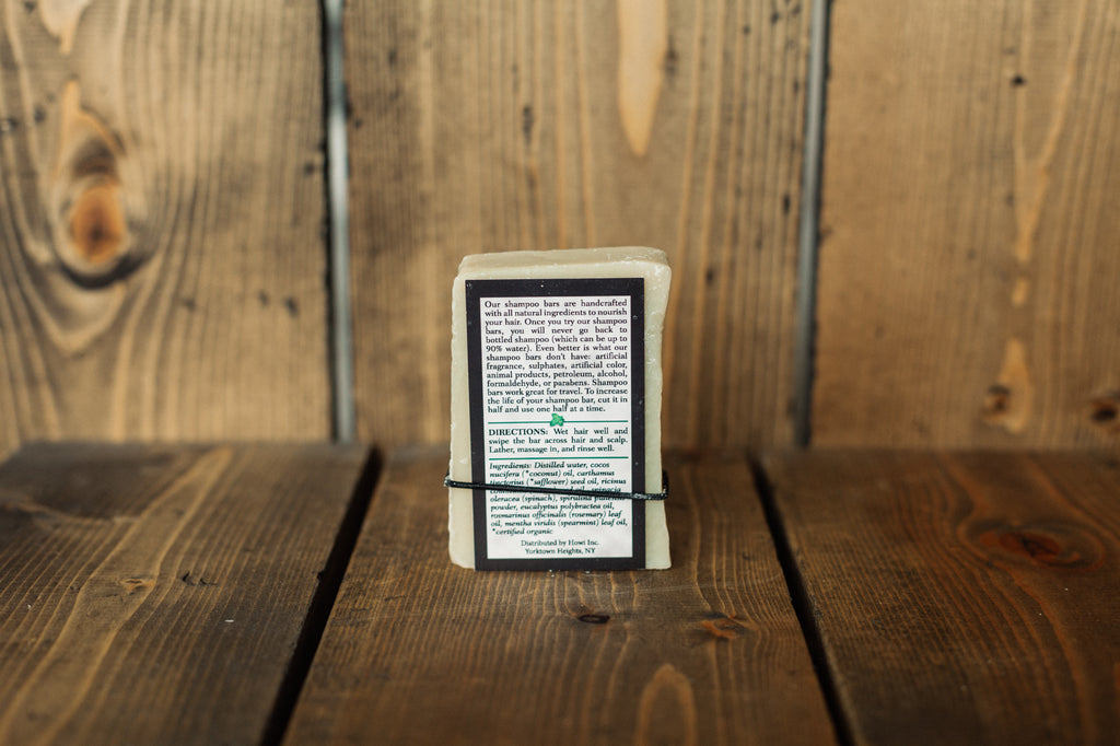 Taconic Eucalyptus Mint Shampoo Bar