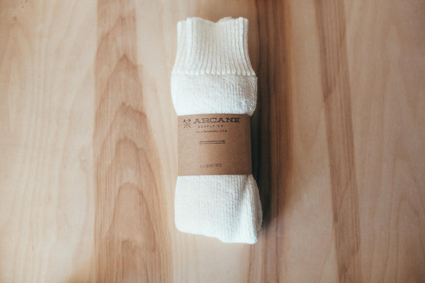 Merino Huntsman Socks - Natural