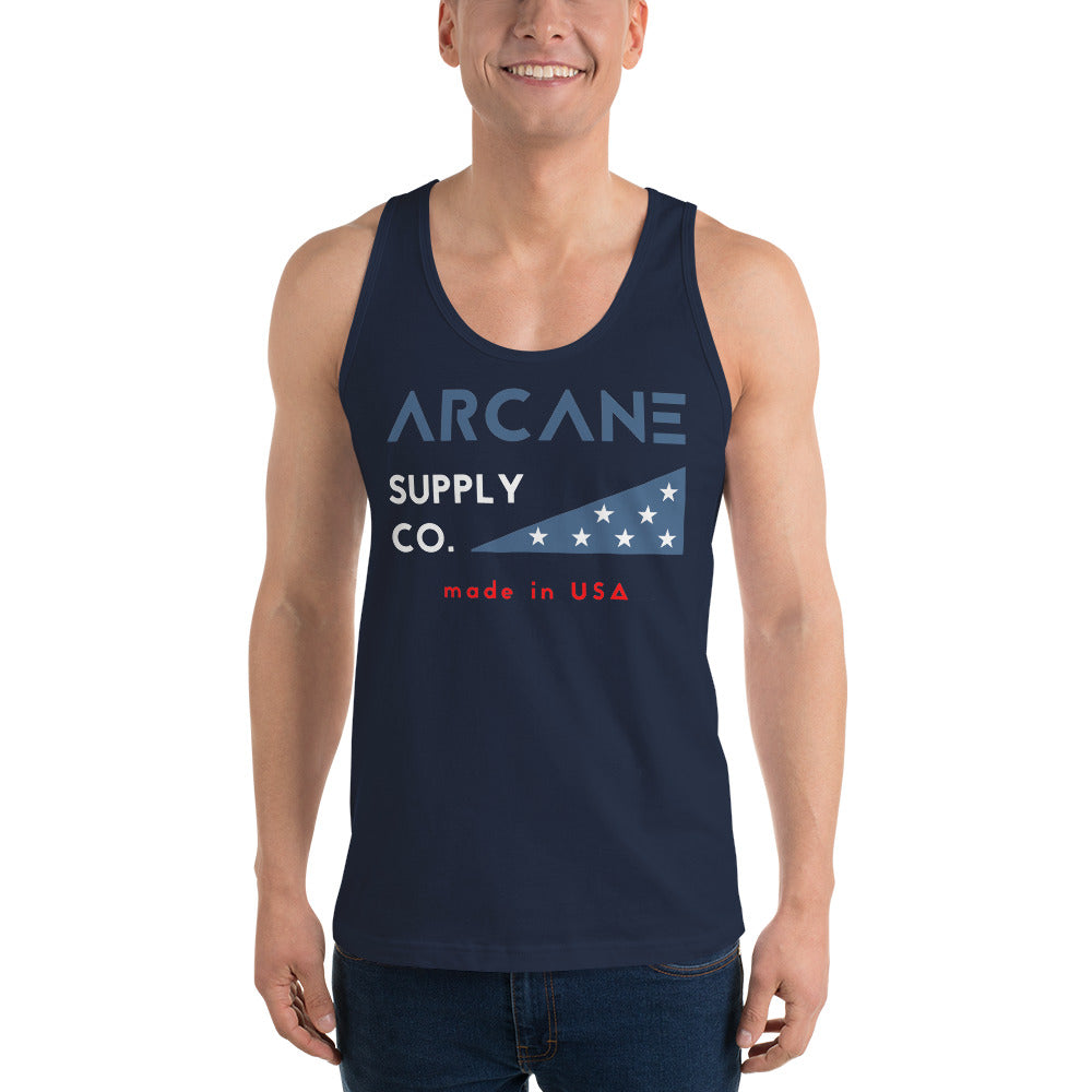 Camp Slope Tank Top - USA - Dark