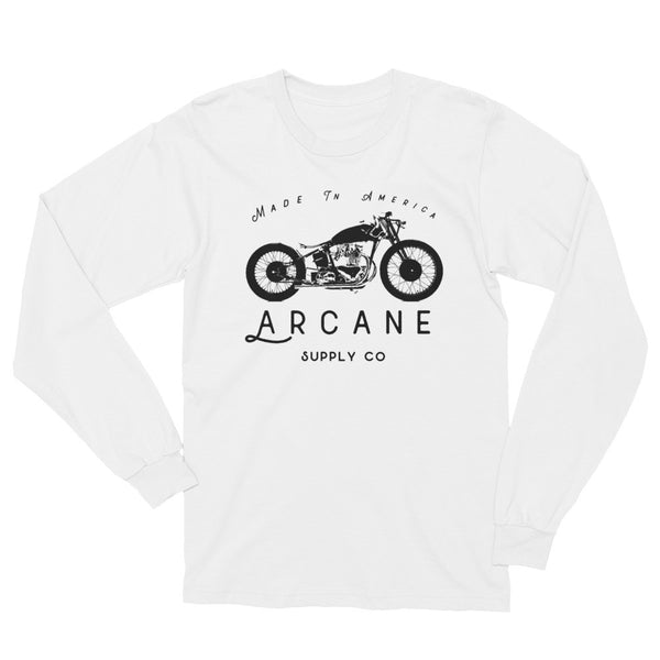 Unisex Long-Sleeve Cafe Racer Shirt